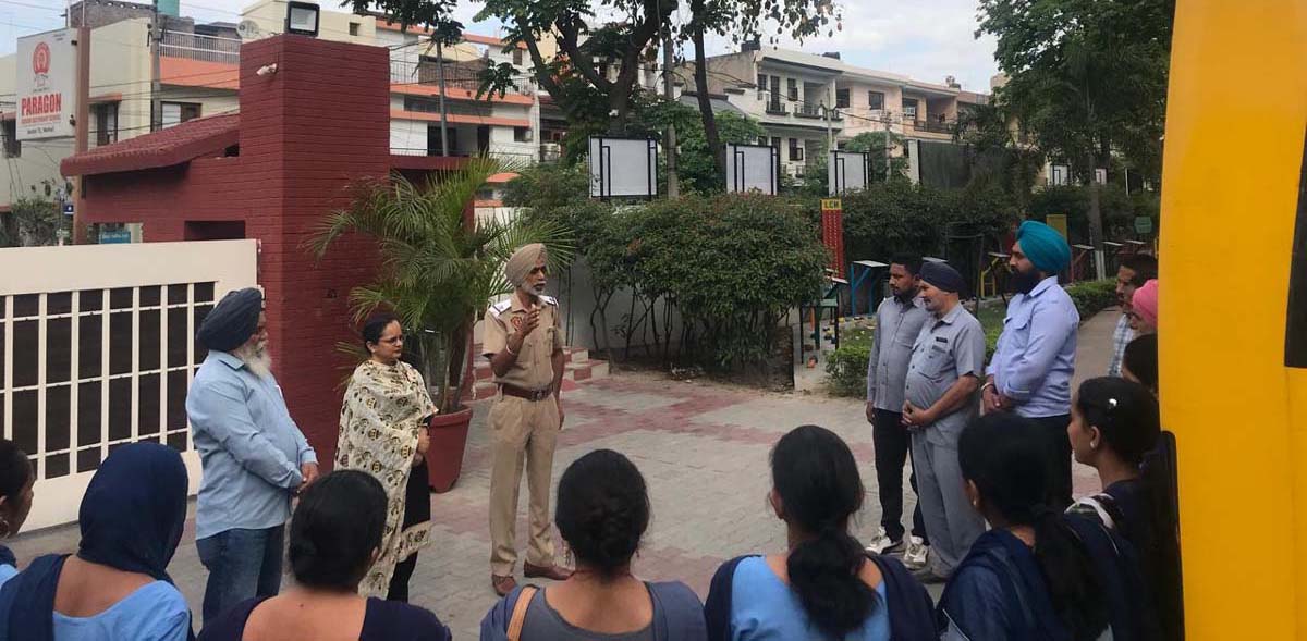 Organized traffic awareness seminar